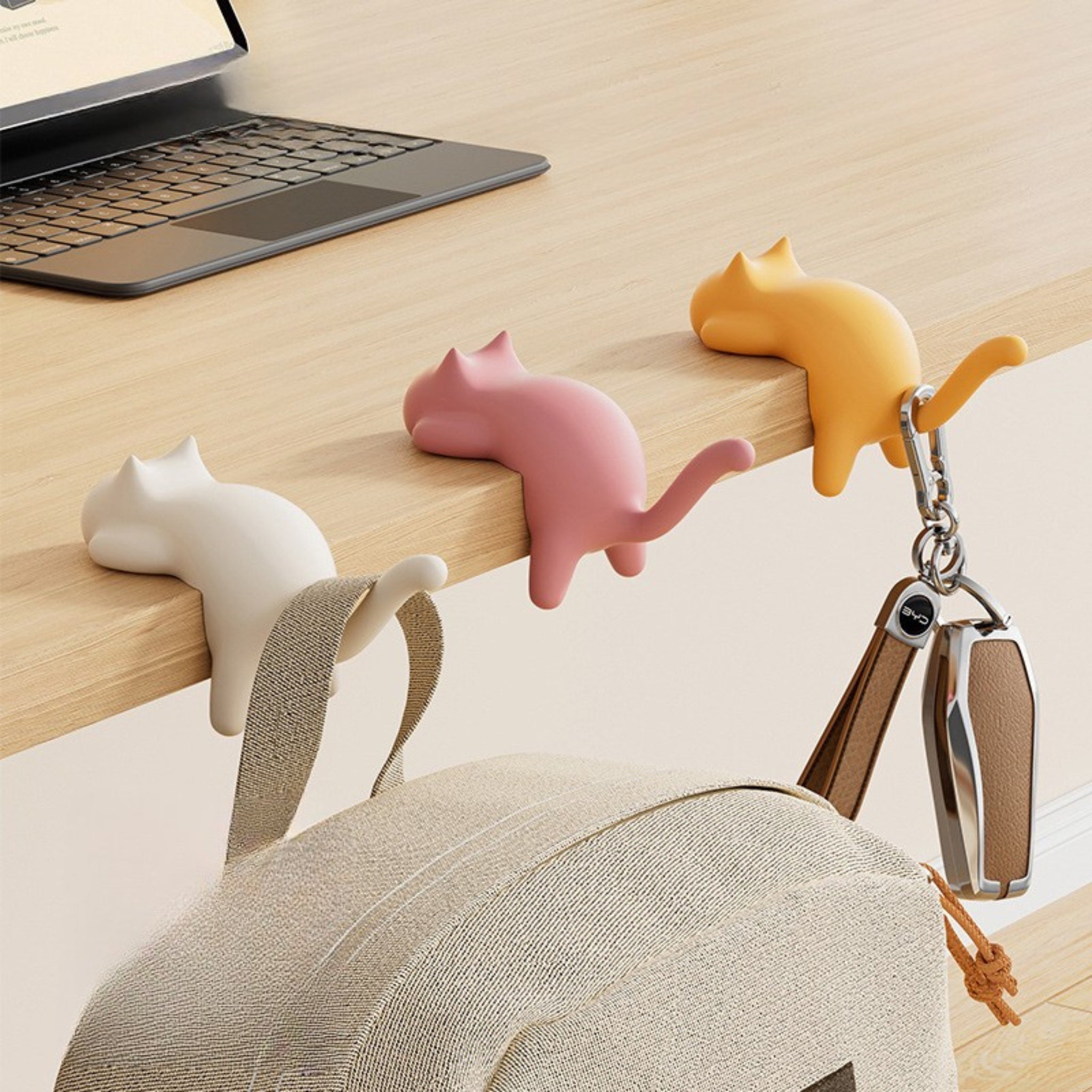 desk buddy cat hanger
