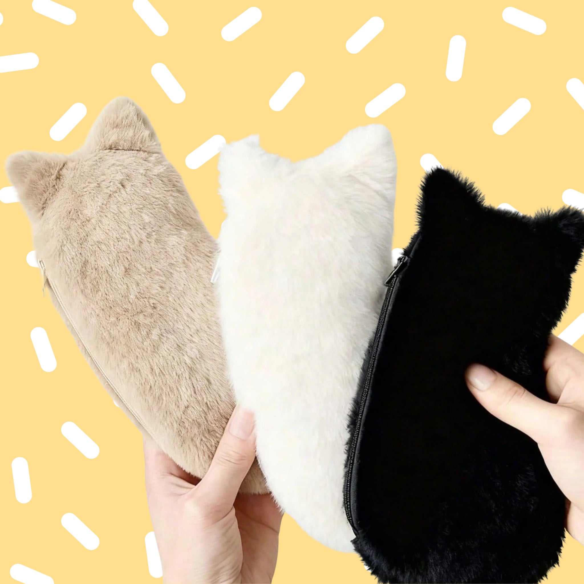 the fluffy cat pouches
