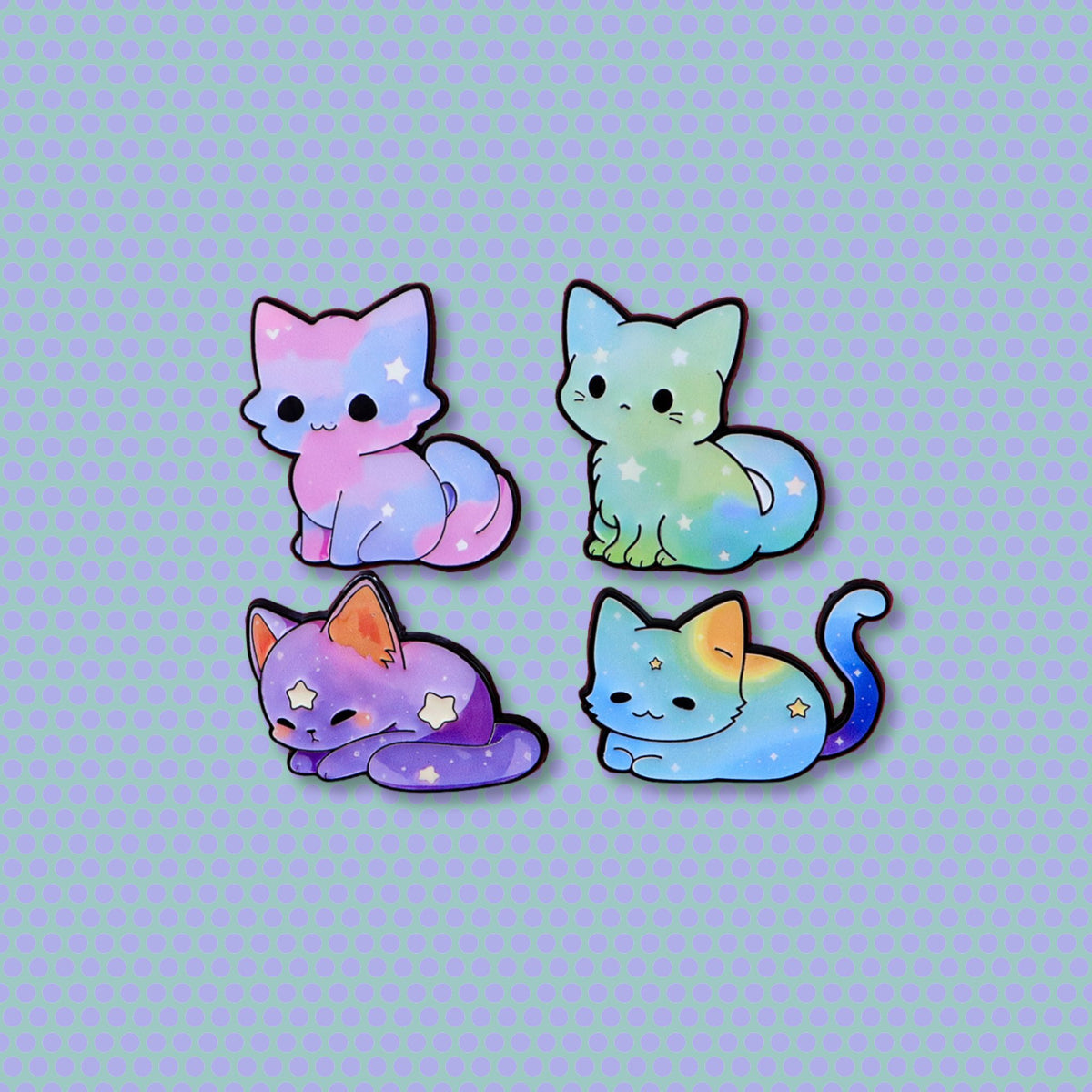 the cosmic cat pins