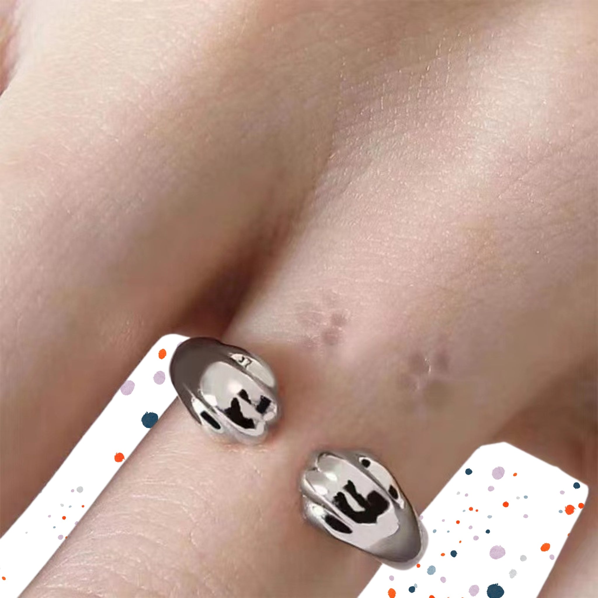 paw imprint ring