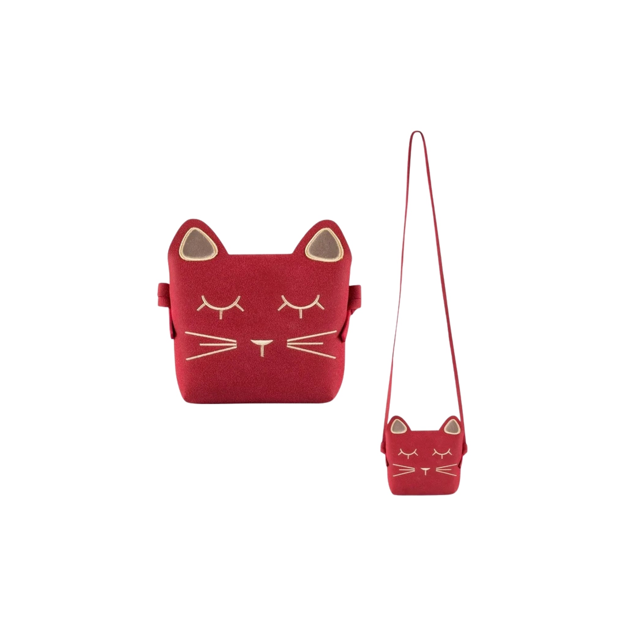 cute cat suede bags
