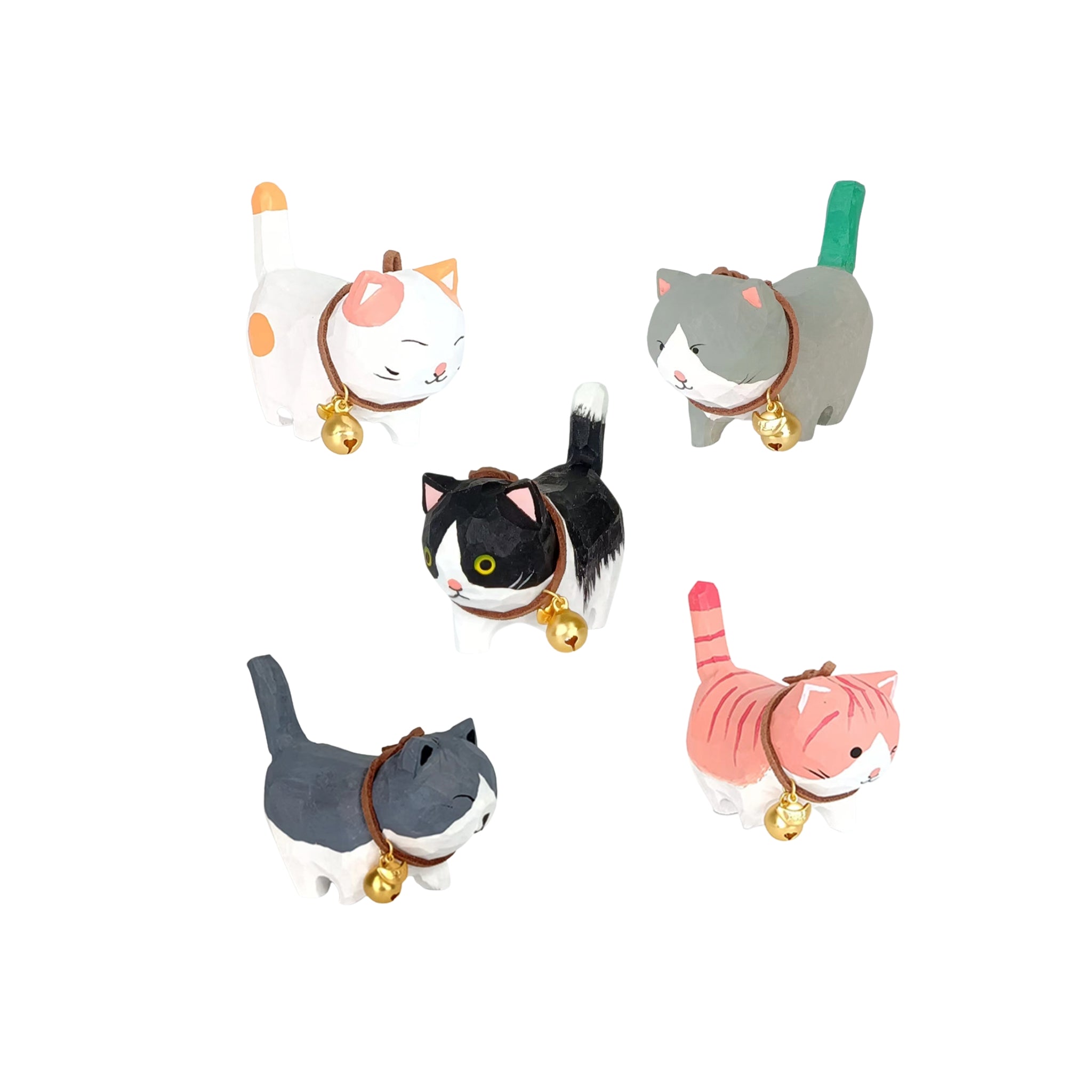 little cat figurines