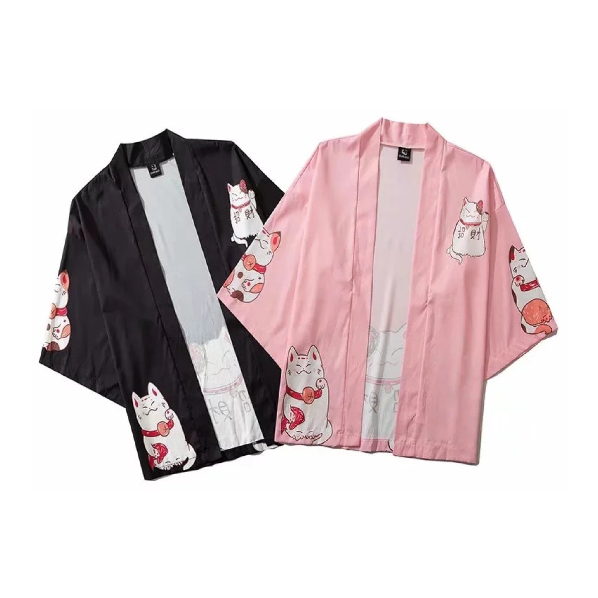 lucky cat kimonos